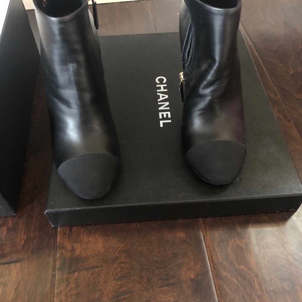 Authentic Chanel booties